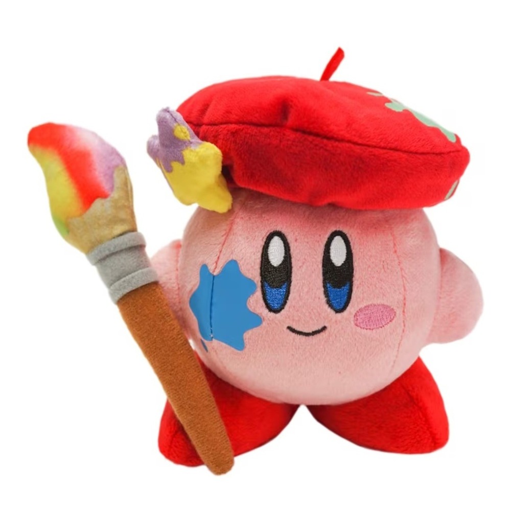 Nintendo Kirby All Star Collection Artist Kirby 6" Plush Toy NEW